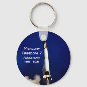Mercury Freedom 7 -  60th Anniversary Keychain