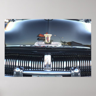 Mercury Hood - Orange County Car Show Poster