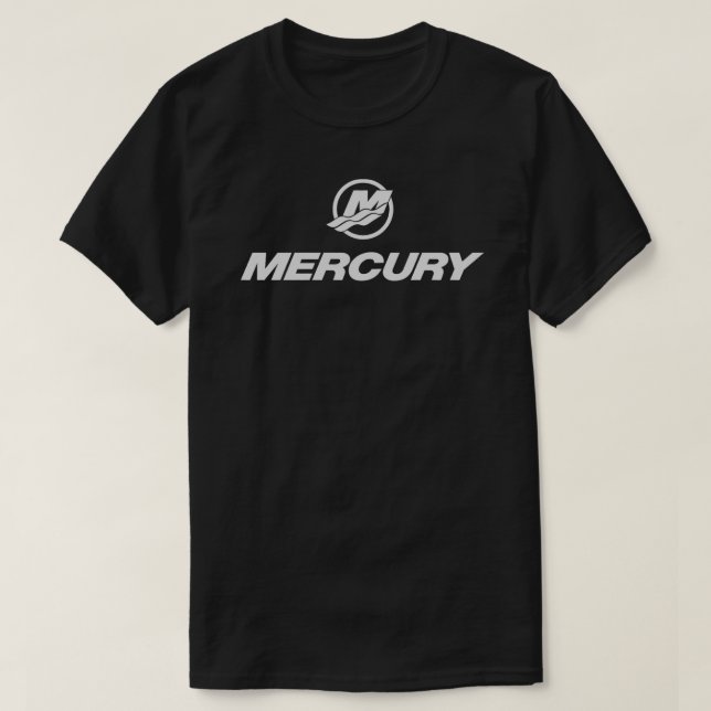 Mercury Marine Design Sticker T-Shirt (Design Front)