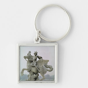 Mercury on Pegasus 1701-02 Keychain
