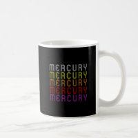 Mercury Planet Retro Vintage Astronomy T-Shirt