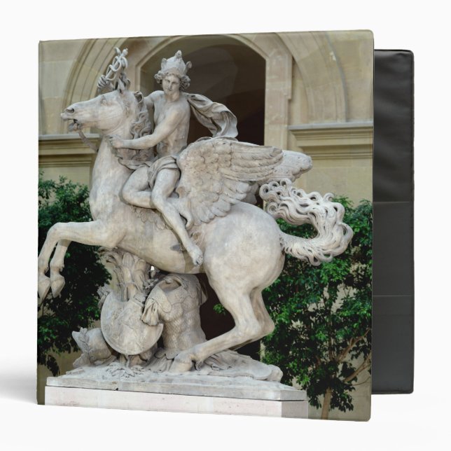 Mercury riding Pegasus Binder (Front/Inside)