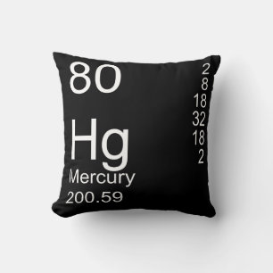 Mercury Throw Pillow