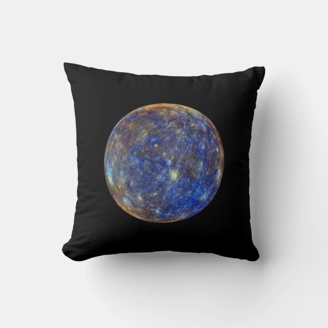 Mercury Throw Pillow (Front)