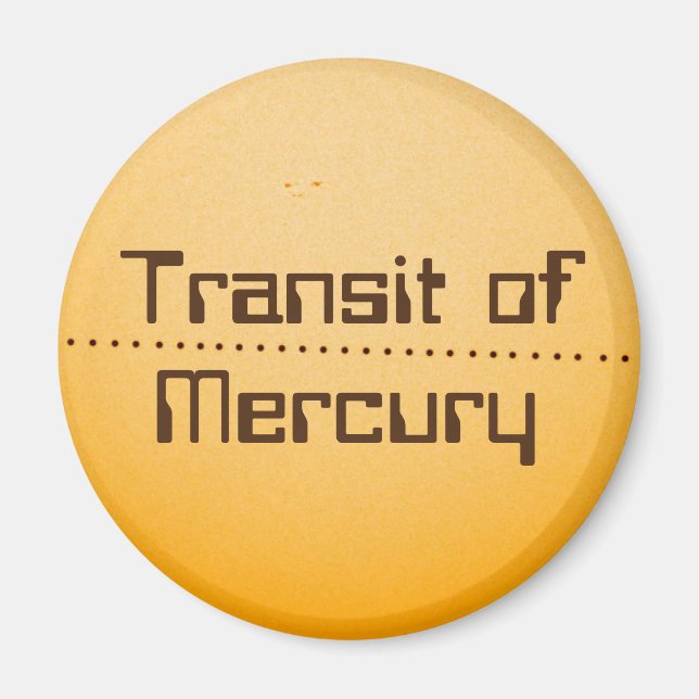 Mercury Transit of the Sun Magnet (Front)