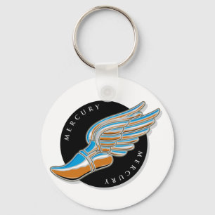 Mercury's Wings Keychain