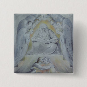 Mercy and Truth are met together 2 Inch Square Button