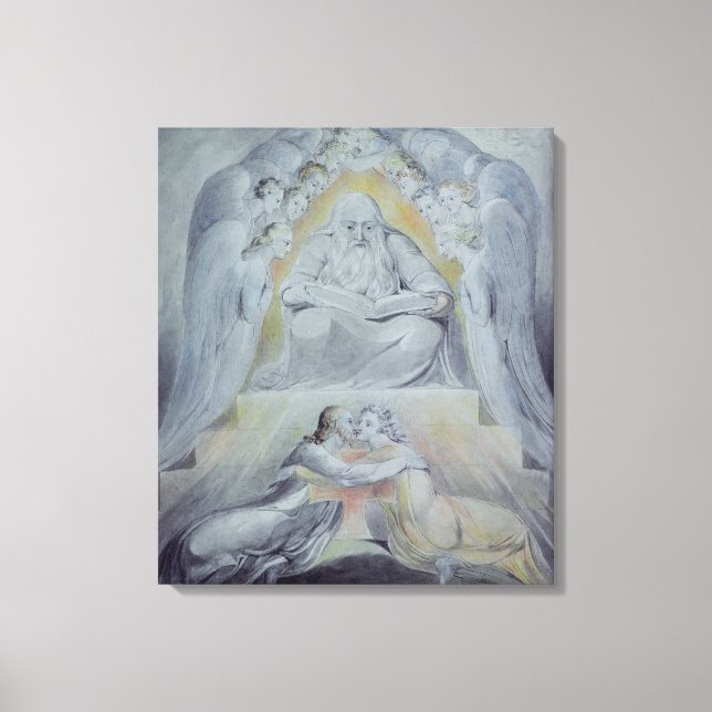 Mercy and Truth are met together Canvas Print (Front)