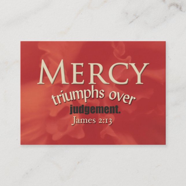 Mercy Business Card (Front)