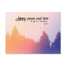 Mercy, peace and love (Jude 1:2)