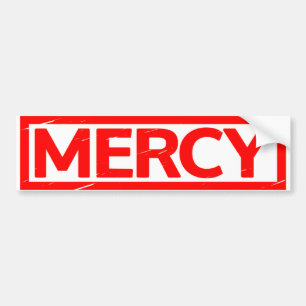 Mercy Stamp Bumper Sticker