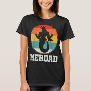 Merdad Daddy Security Merman Underwater Sea Father T-Shirt