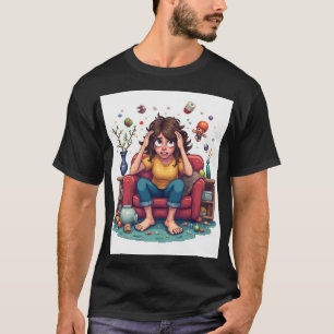 Merde Maman Frustration Tshirt drôle pour les épui