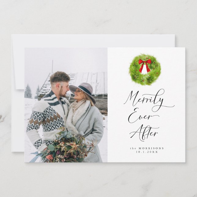 Merde toujours après le Faire-part Mariage (Devant)