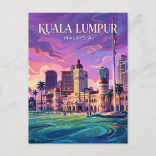 Merdeka Square Malaysia Postcard