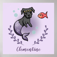 Merdog, Mermaid Dog, Princess, Nursery Room