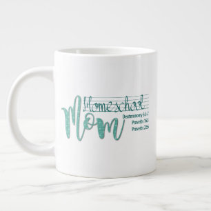 "Mère à l'école" JUMBO Mug avec Spurgeon Citation