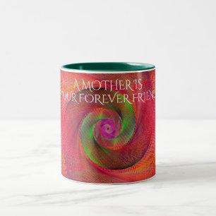 MÈRE café ou tasse de thé deux toniques.