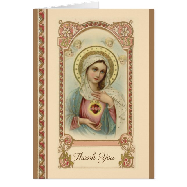 Mère catholique Mary Condolence Merci (Devant)