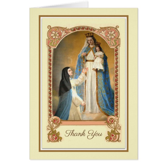 Mère catholique Mary Condolence Merci (Devant)