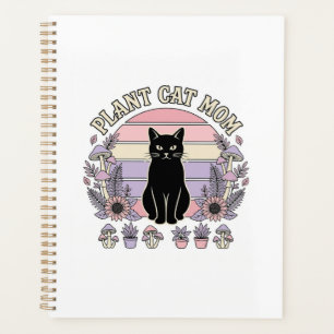 Mère Chat Plante Chat Plantes Cottagecore Vintage