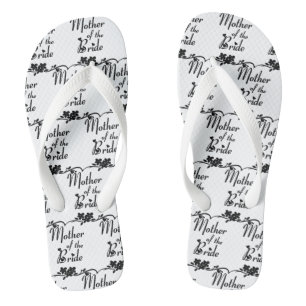 Mère classique de la mariée Mariage tongs voltes