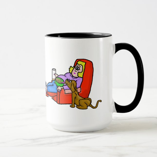 Mère connaît la Mug du repos (Droite)