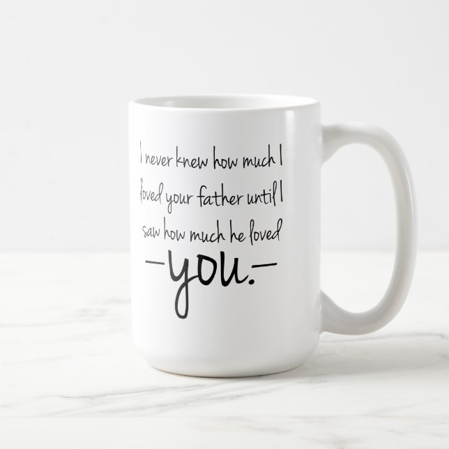 Mère dans la tasse de café de citation de fille (Droite)