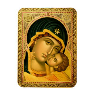 Mère de Dieu Glykophilousa — Icon Magnet