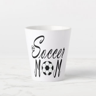 Mère de football Latte Coffee Mugs