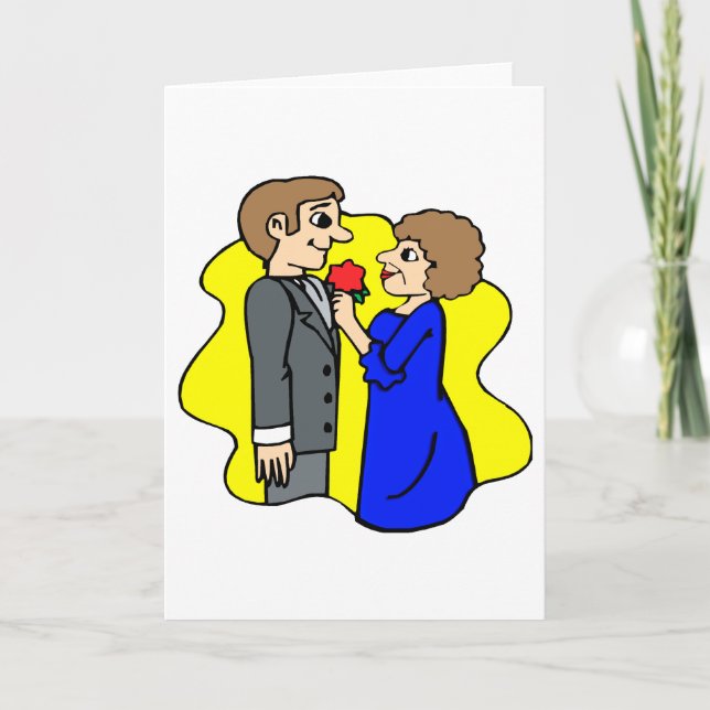 Mère de la carte Groom (Devant)