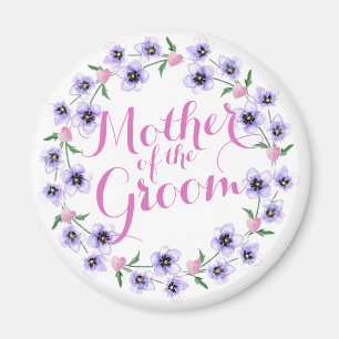 Mère de la chambre à Mariage floral Magnet