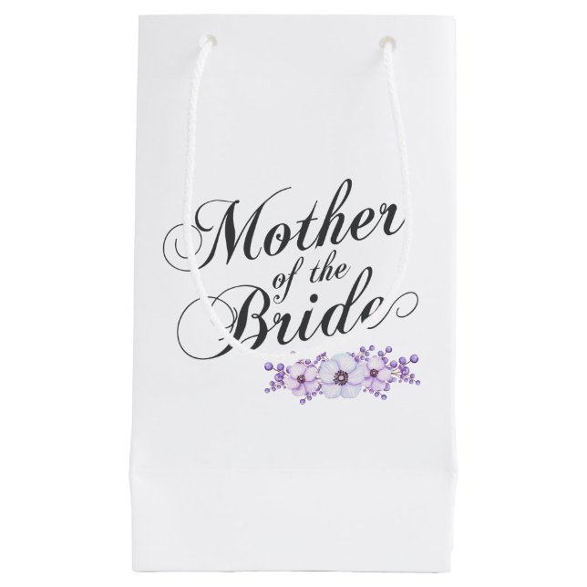 Mère de la jeune mariée épousant le sac de cadeau (Devant)