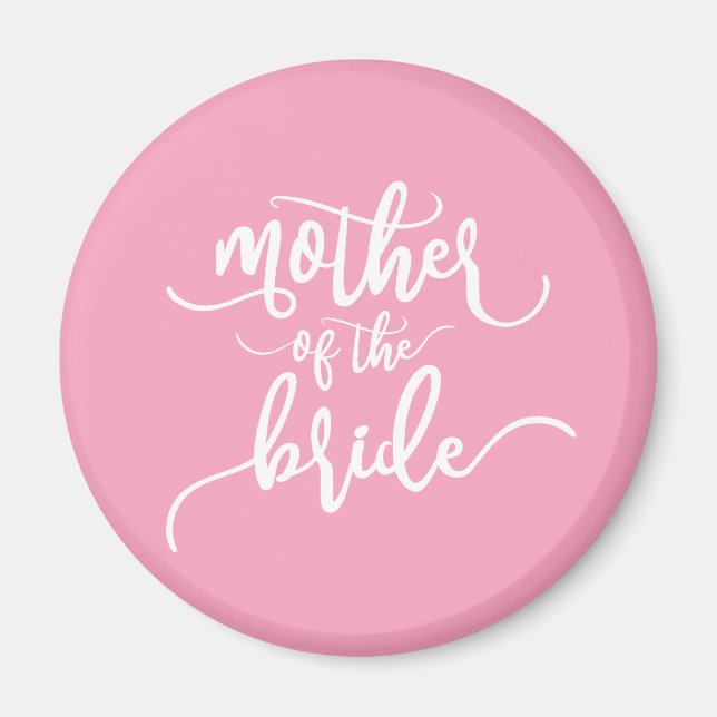 Mère de la Mariage mariée Calligraphie | Magnet (Devant)