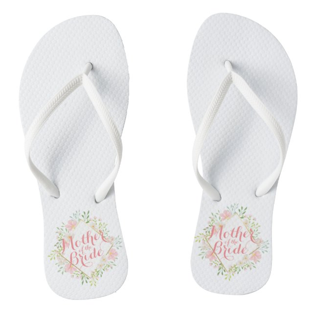 Mère de la mariée Flore Mariage tongs (Semelle)