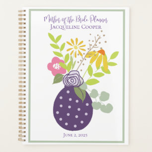 Mère de la mariée Flower Bouquet Planner