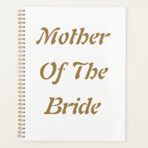 Mère De La Mariée Mariage Cadeau Favor Blanc Or