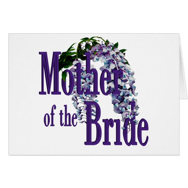 Mère de la mariée / Mariage de la Wisteria (Devant horizontal)