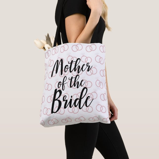 Mère de la mariée Mariage Sac fourre-tout Motif de (De près)