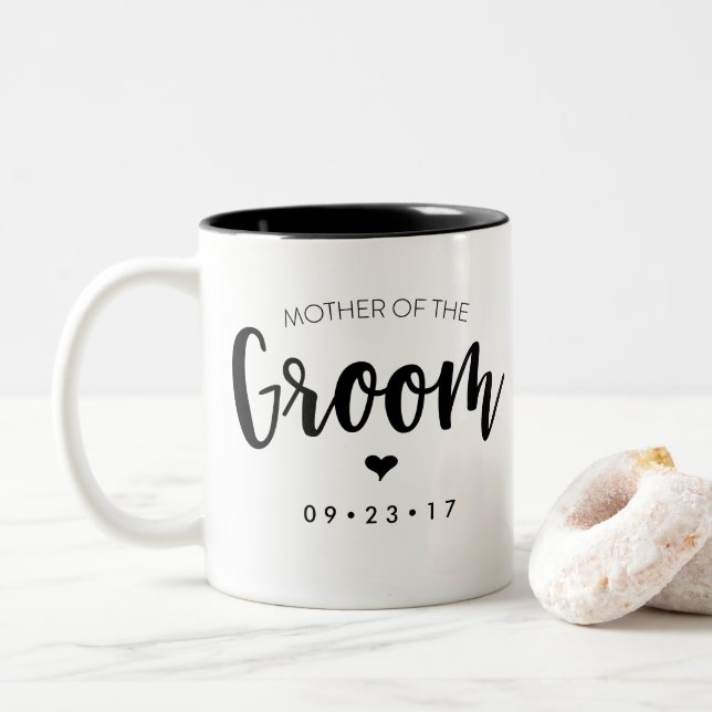Mère de la Mug de la Groom Personnalisez votre dat (Avec donut)