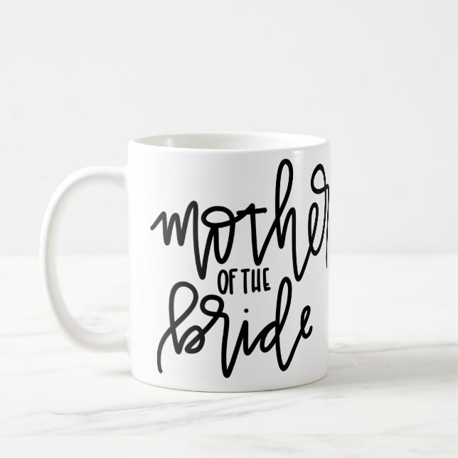 Mère de la tasse de calligraphie de jeune mariée (Gauche)