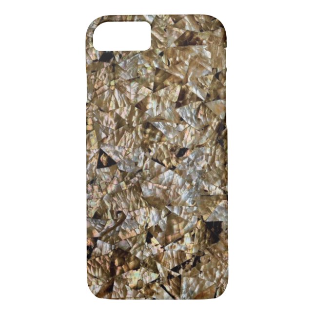 Mère De Pearl Gold iPhone 7 Coque (Dos)