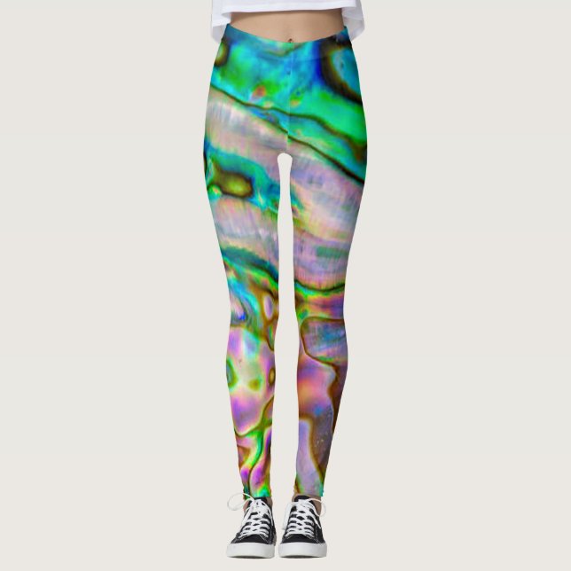 Mère de Pearl Neon Leggings (Devant)