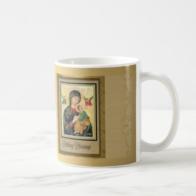 Mère de tasse de café perpétuelle d'anniversaire (Droite)