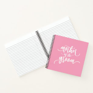 Mère du Cahier de calligraphie de mariage du marié