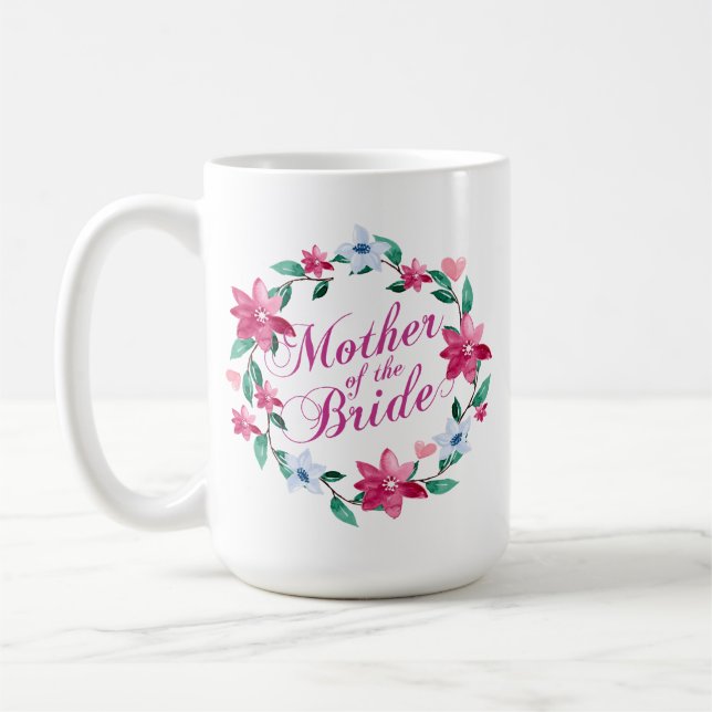 Mère du Mariage de mariée | Mug classique (Gauche)