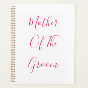 Mère Du Mariage Groom Pink Simple Cadeau Faveur