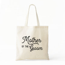 Mère du Mariage Groom Sac fourre-tout cadeau