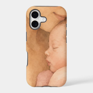 Mère et bébé Amour Famille chaleureuse Mini