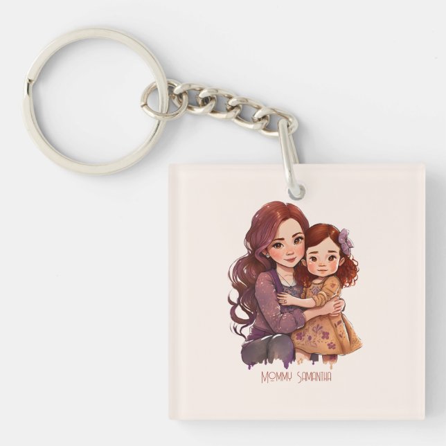 Mère et fille parkly personnalisée (Devant)